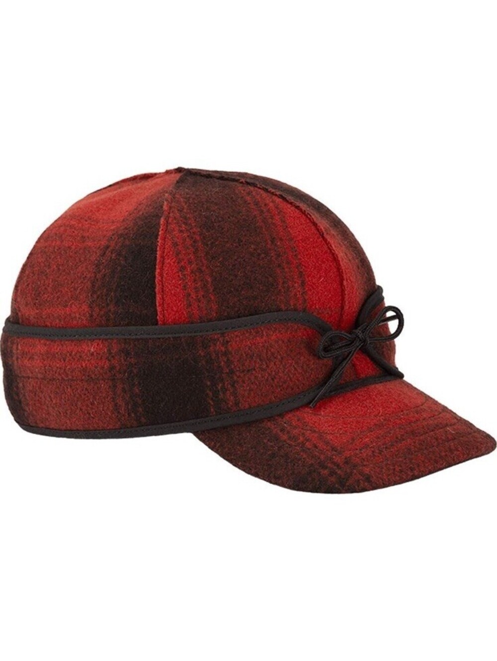 Stormy Kromer The Original Cap Size 6 1/2 Wool Blend USA Made Buffalo Plaid